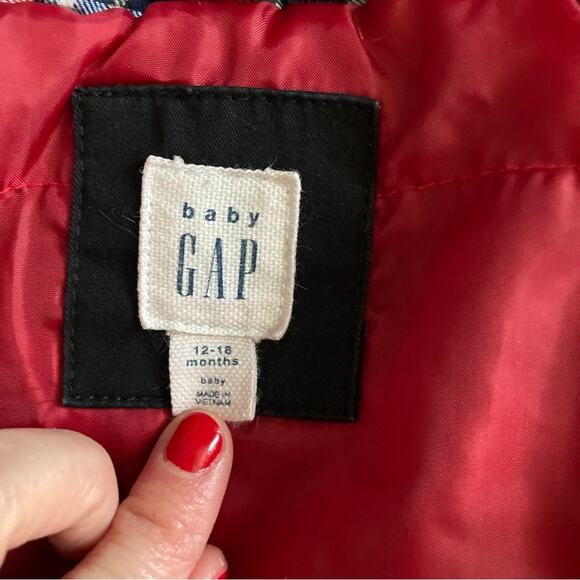 Gap baby Toggle Coat Navy Size 12-16 Months - Picture 7 of 10